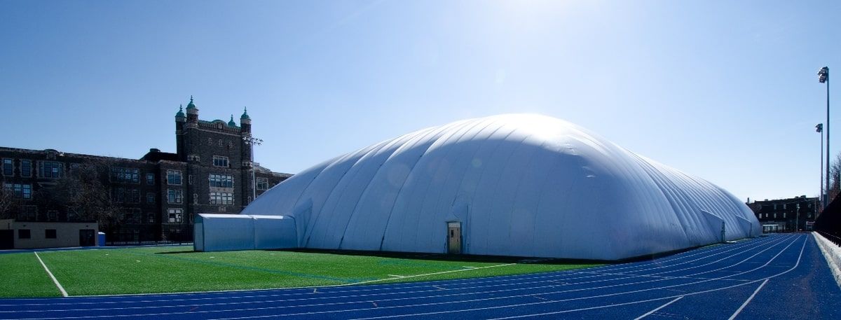 Multi-Sport Dome at Central Tech in Toronto exterior